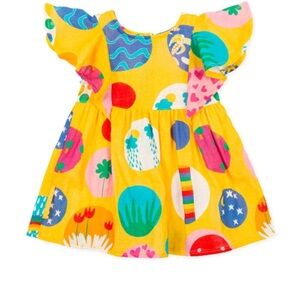 Agatha Ruiz de la Prada New Girls Dress in Yellow NWT - size 12 months